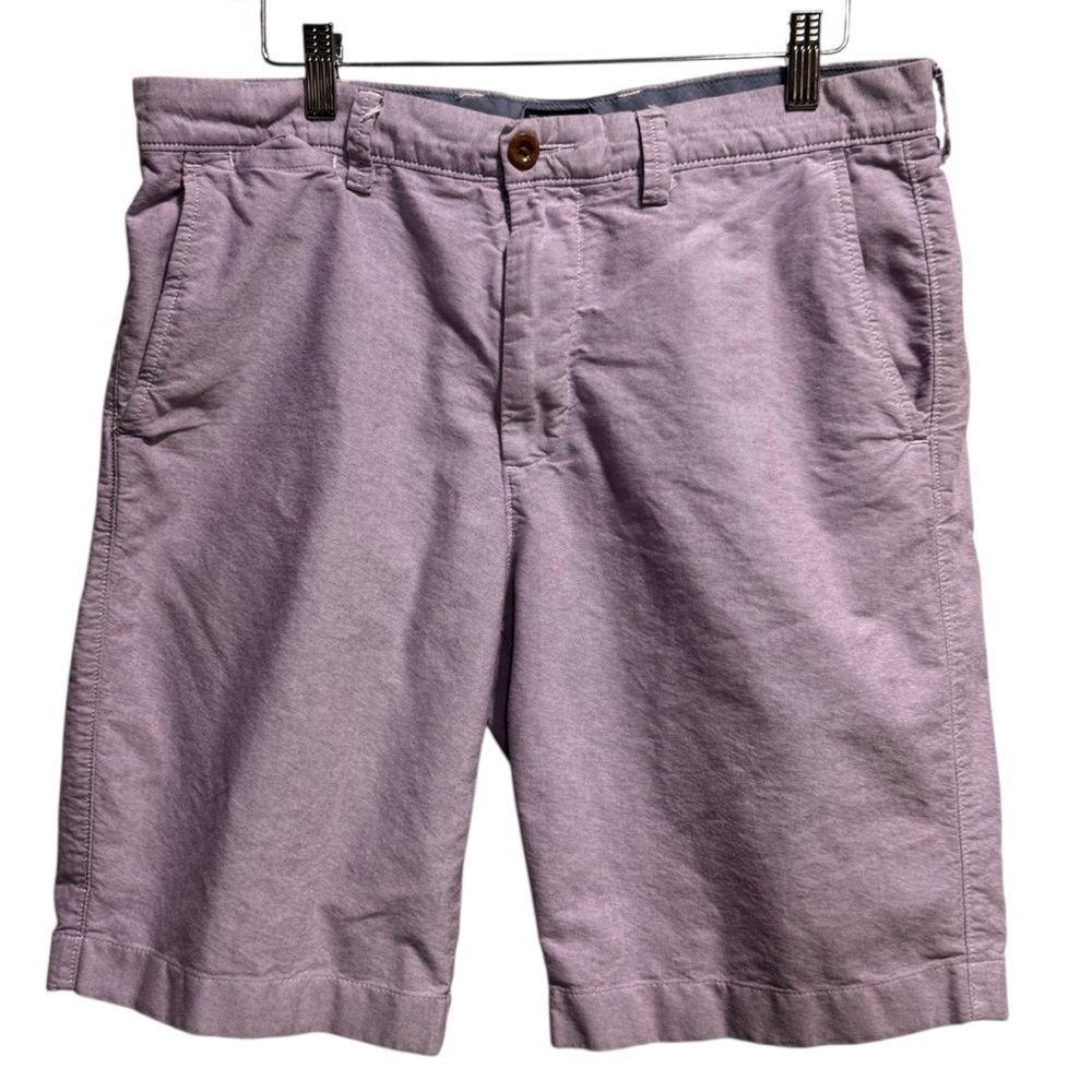 J.Crew Club Purple Shorts Size 33 Lightweight Preppy Flat Front Summer Resort